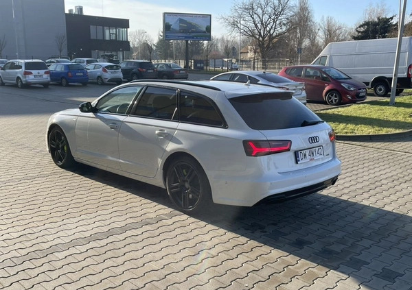 Audi A6 cena 89000 przebieg: 172000, rok produkcji 2015 z Wrocław małe 232